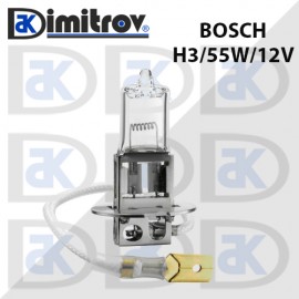 Крушка H3 55W 12V PK22s Bosch